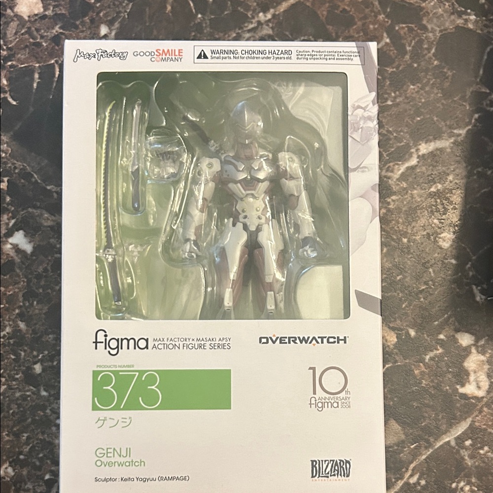 Good Smile Company Overwatch Genji Action Figure - Silver